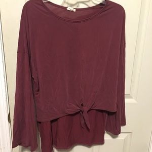 Long sleeve Hilow blouse